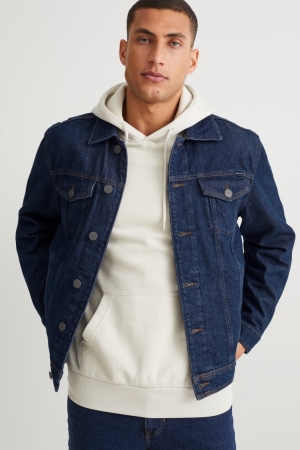 Bundy C&A Denim Panske Modre Tmavo Modre | 2103UIDSW