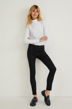 Džínsy C&A Multipack Of 2 Jegging Damske Čierne | 7281RAZUH