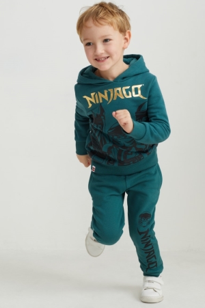 Nohavice C&A Lego Ninjago Joggers Chlapcenske Tmavo Tyrkysové | 2650KWRQI