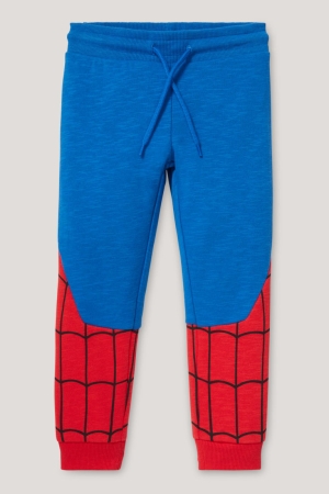 Nohavice C&A Spider-man Joggers Chlapcenske Modre | 0967FSRIL