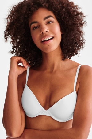 Spodne Pradlo C&A Multipack Of 2 Underwire Bra Demi Organic Bavlnene Damske Čierne Biele | 7095ILMEO