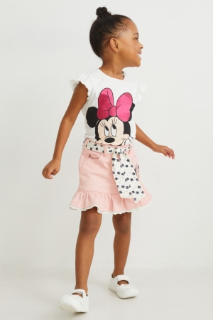 Sukne C&A Minnie Mouse Dievcenske Ruzove | 3972JUDYW