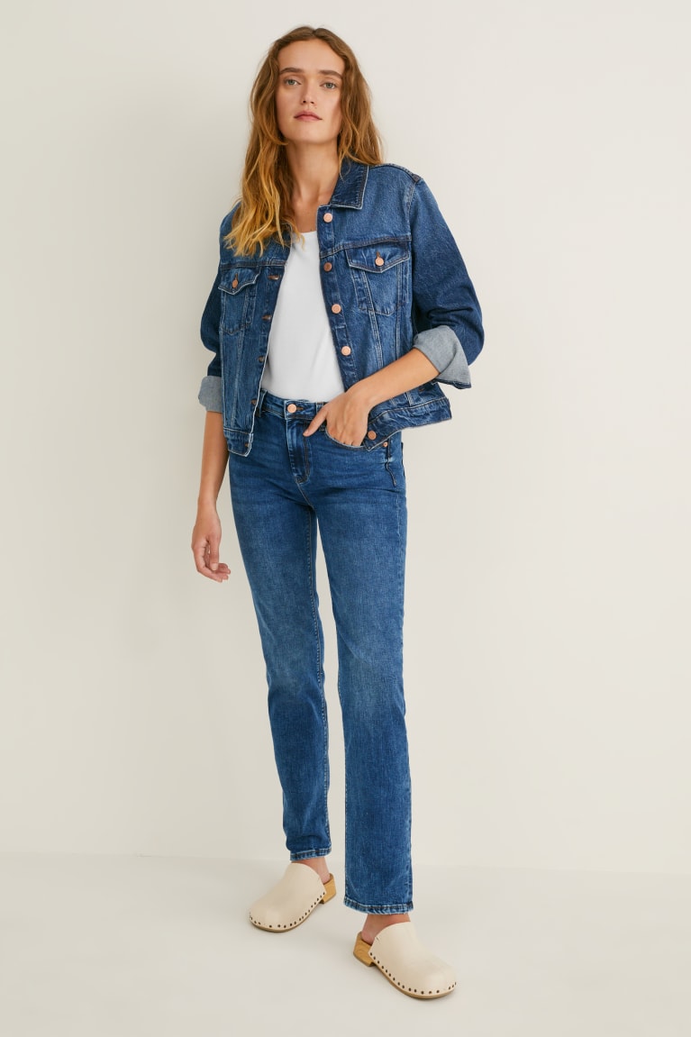 Bundy C&A Denim Lycra® Recycled Damske Modre | 5371JBUGI