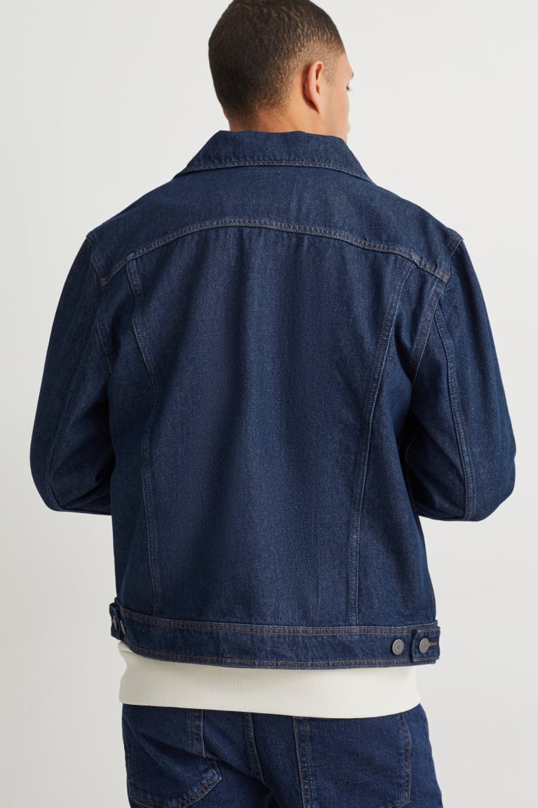 Bundy C&A Denim Panske Modre Tmavo Modre | 2103UIDSW