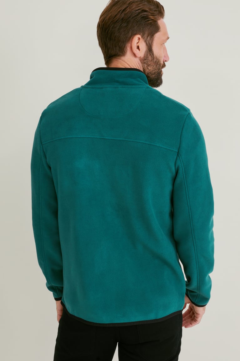 Bundy C&A Fleece Thermolite® Ecomade Recycled Panske Zelene | 3824NGWBA