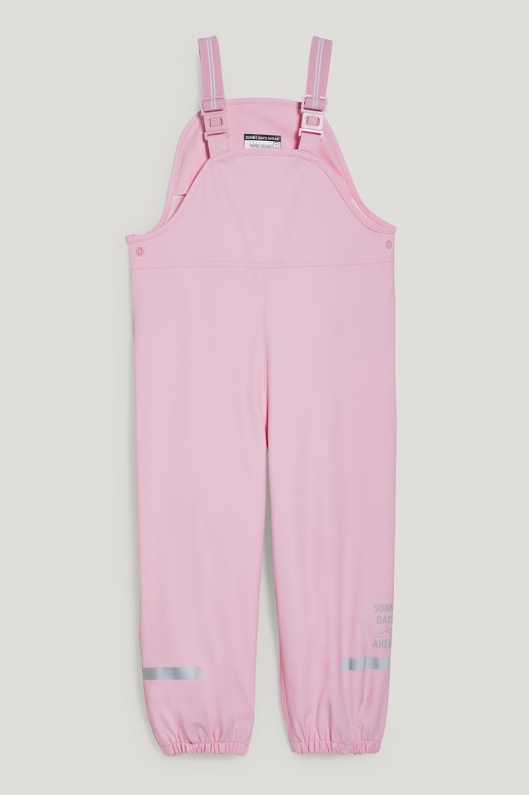 Bundy C&A Nepremokave Dungarees Dievcenske Ruzove | 0291KCYQS