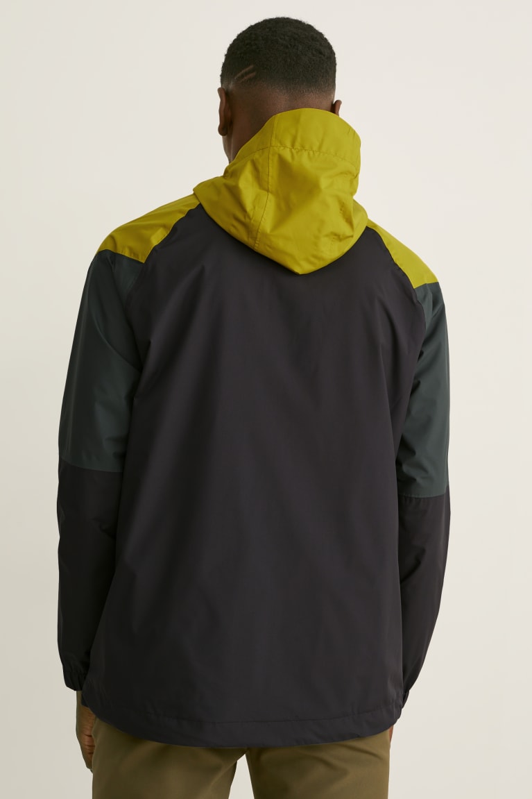 Bundy C&A Outdoorove With Hood Panske Svetlo Zelene | 9625LNUIP