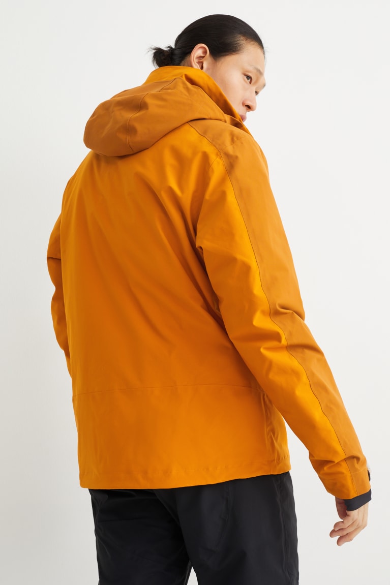 Bundy C&A Ski With Hood Bionic-finish®eco Panske Oranžové | 8629EMHFK