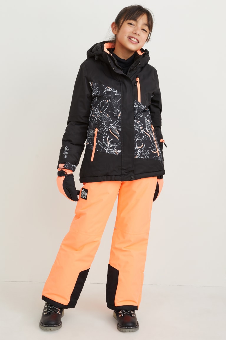 Bundy C&A Ski With Hood Dievcenske Čierne | 7361CWXLD