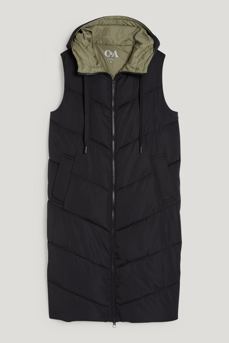 Bundy C&A Technical Gilet Fitness Thermolite® Damske Čierne | 0281BFJDP