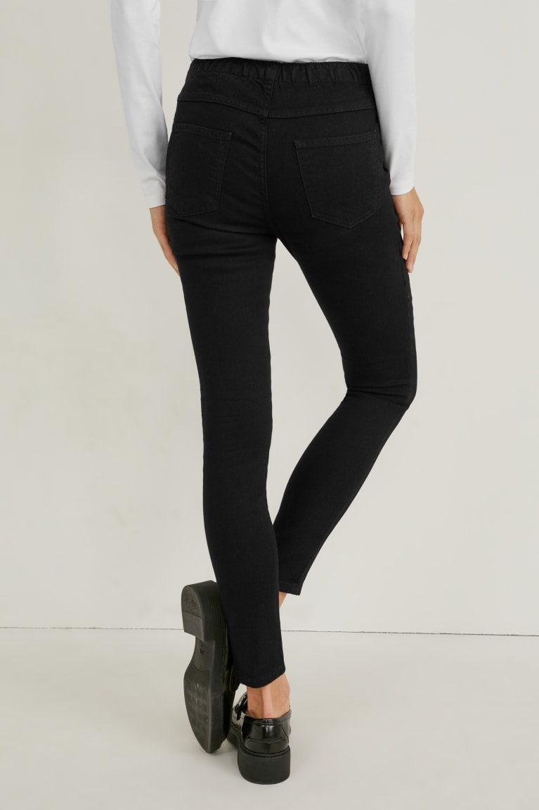 Džínsy C&A Multipack Of 2 Jegging Damske Čierne | 7281RAZUH