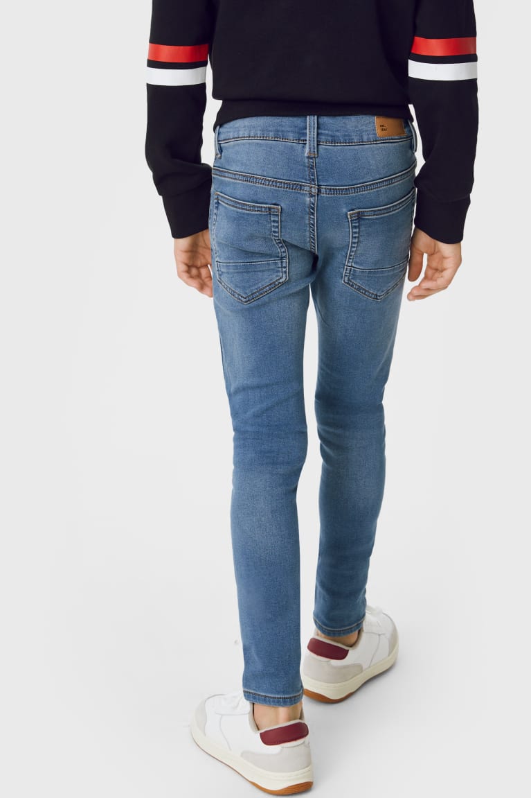 Džínsy C&A Multipack Of 2 Vychudnutý Jog Denim Chlapcenske Modre | 2850XYJVK