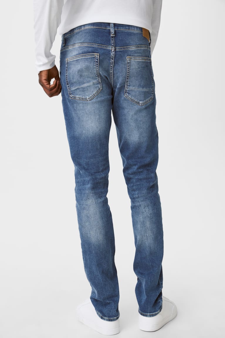 Džínsy C&A Slim Flex Jog Denim Lycra® Panske Modre | 0967KULWY