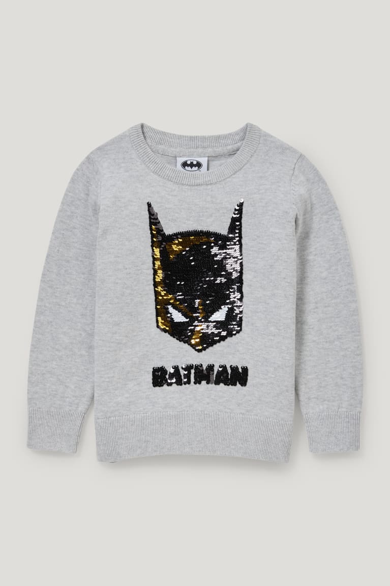 Jumpers C&A Batman Shiny Dievcenske Svetlo Siva | 4971PXUEW