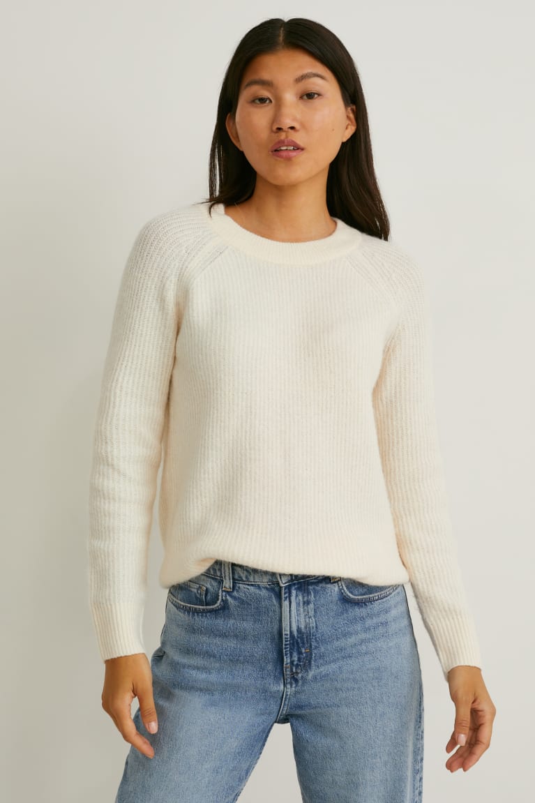 Jumpers C&A Damske Biele | 3901BDHOI