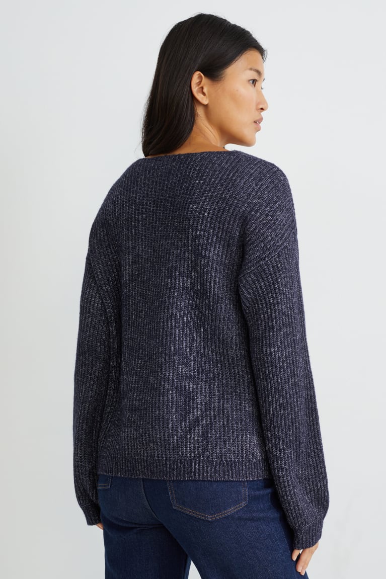 Jumpers C&A Damske Tmavo Modre | 2653XAEJL