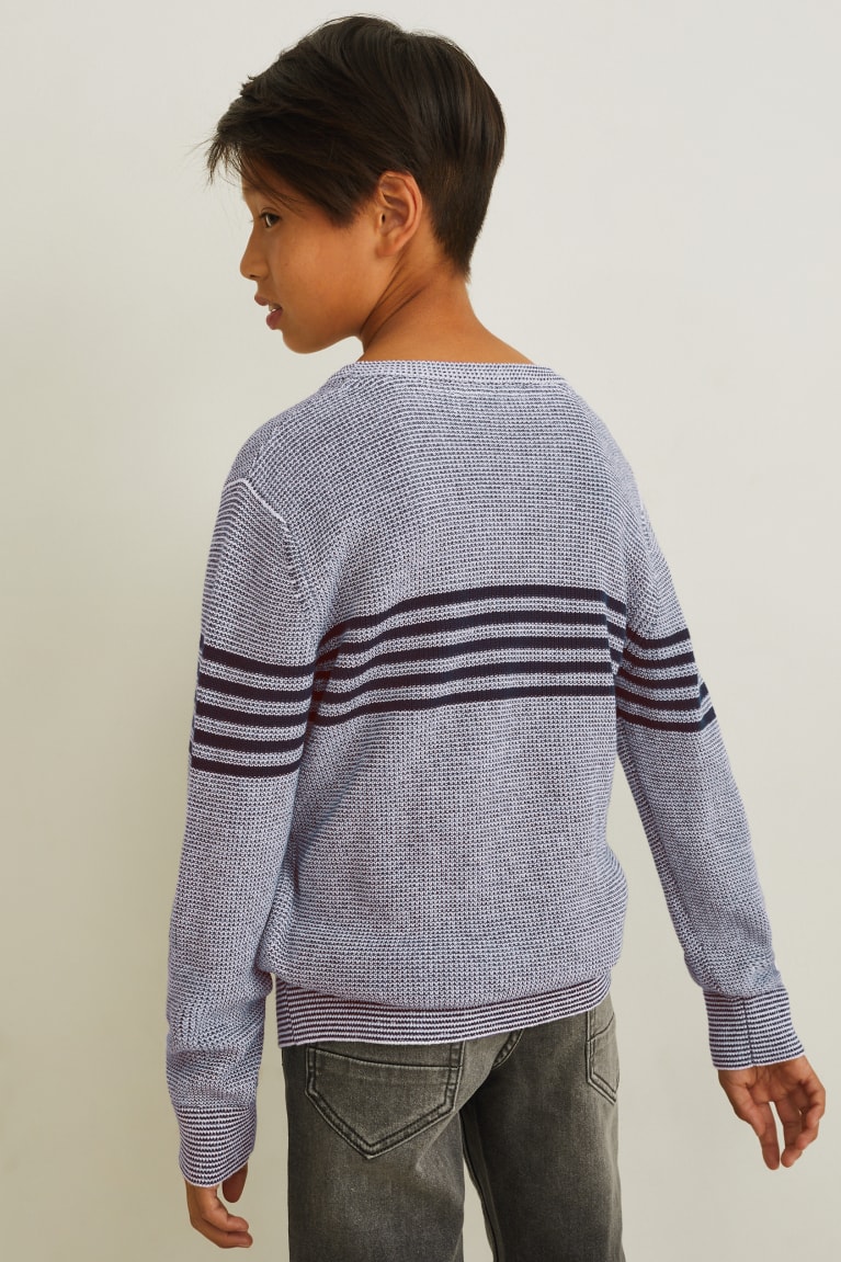 Jumpers C&A Dievcenske Tmavo Modre Biele | 8347DEASL