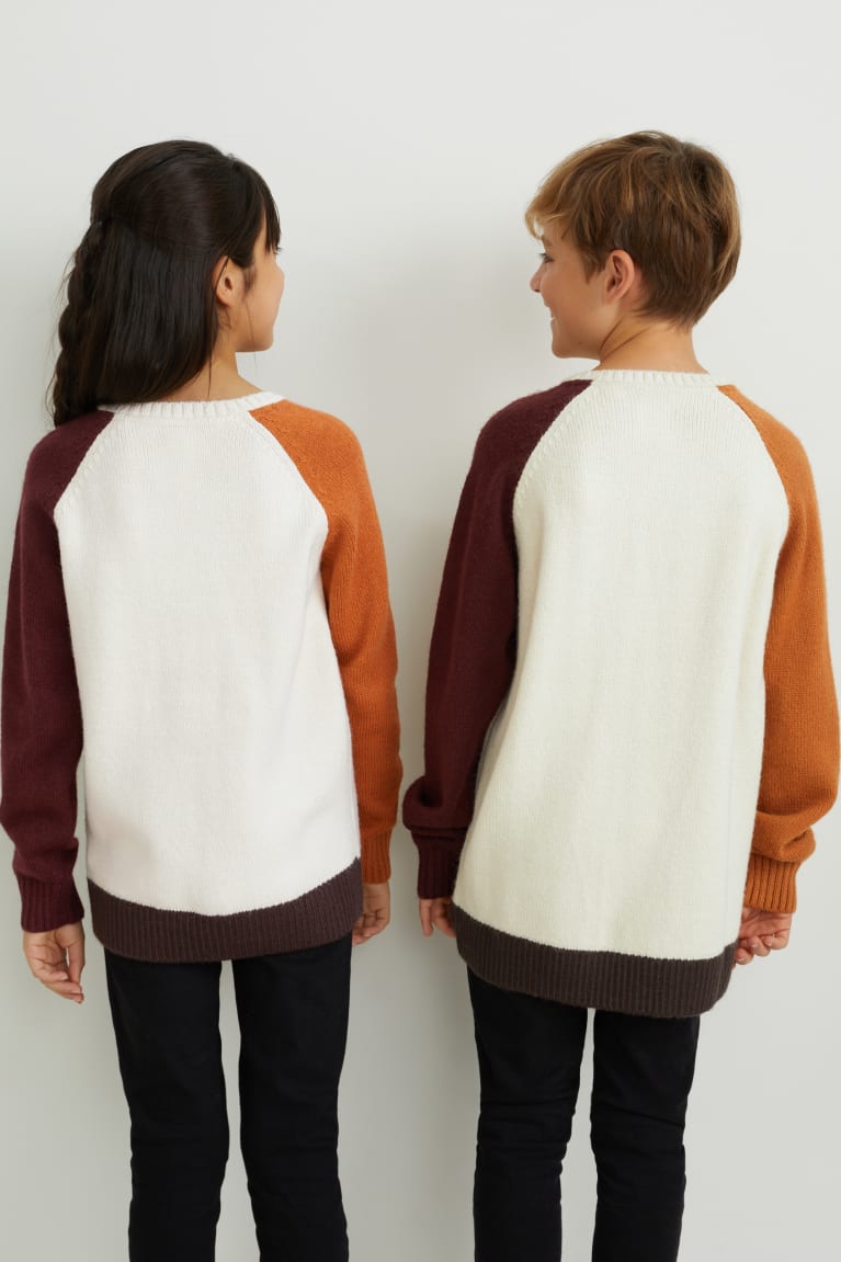 Jumpers C&A Genderneutral Recycled Dievcenske Creme | 3096ASKIC