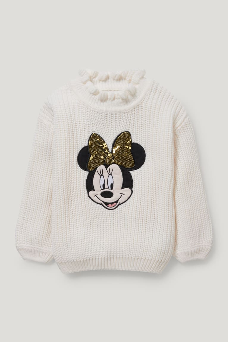 Jumpers C&A Minnie Mouse Dievcenske Biele | 4761PZYKS