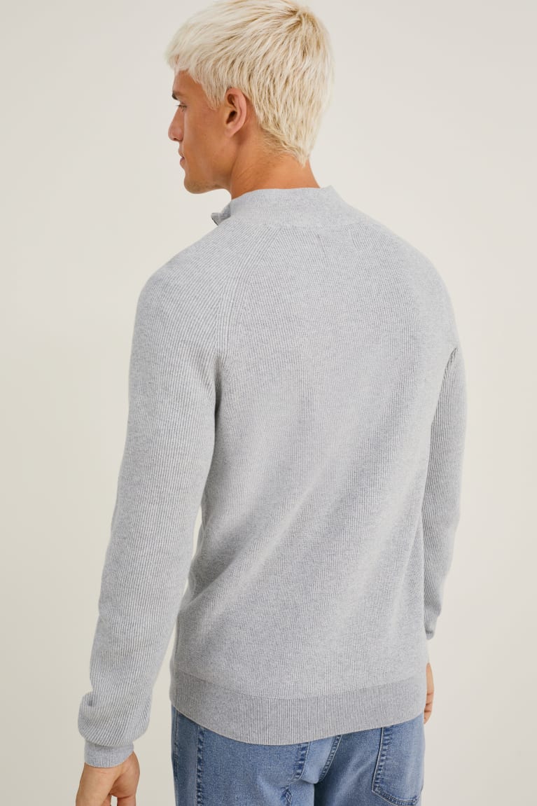 Jumpers C&A Panske Svetlo Siva | 3521ITZMQ