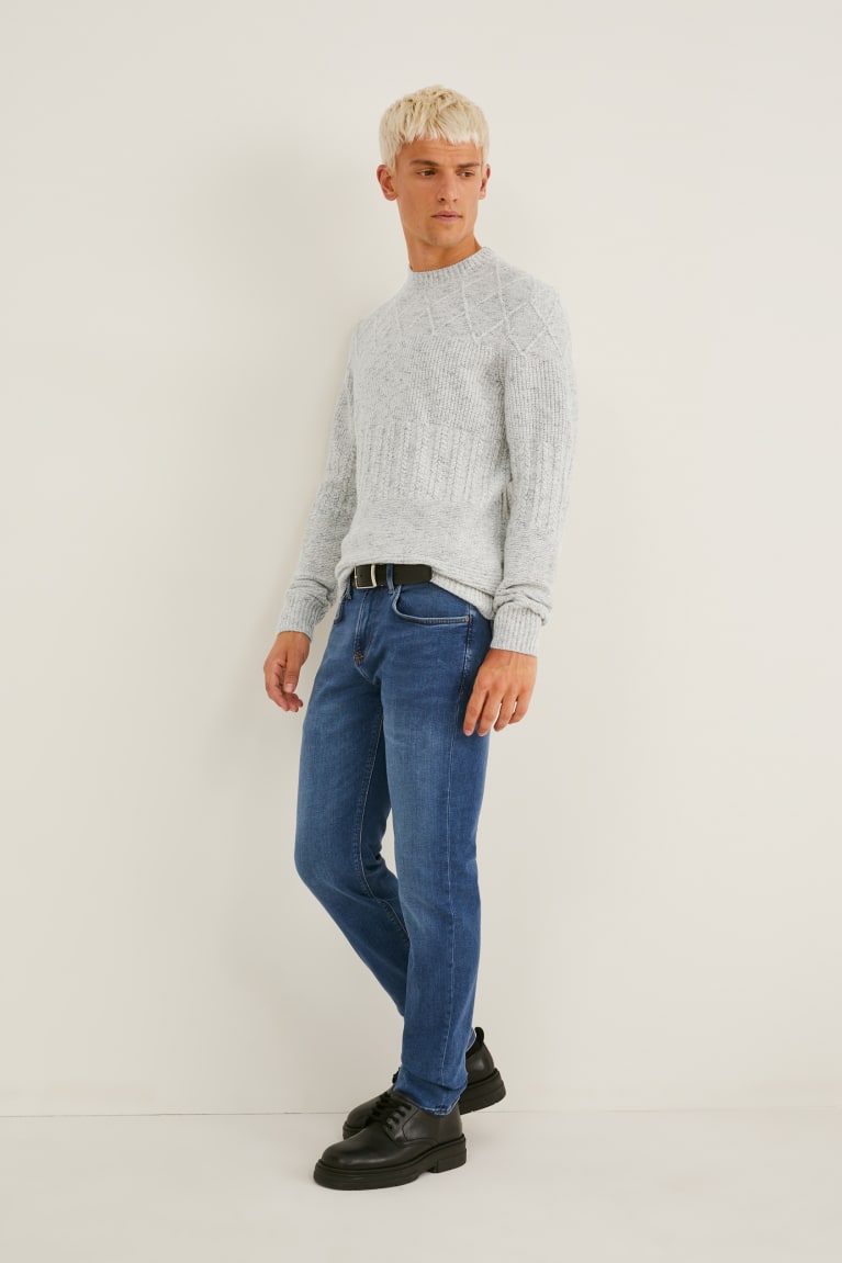 Jumpers C&A Panske Svetlo Siva | 3981LPOUT