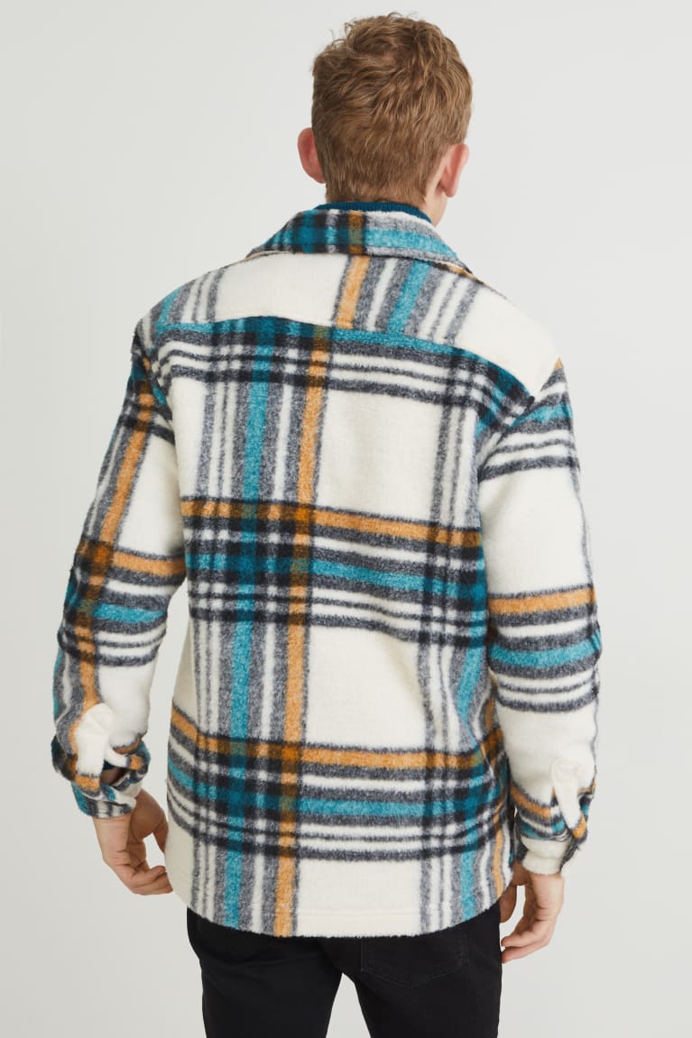 Kosele C&A Check Panske Multicoloured | 3172TWVKH