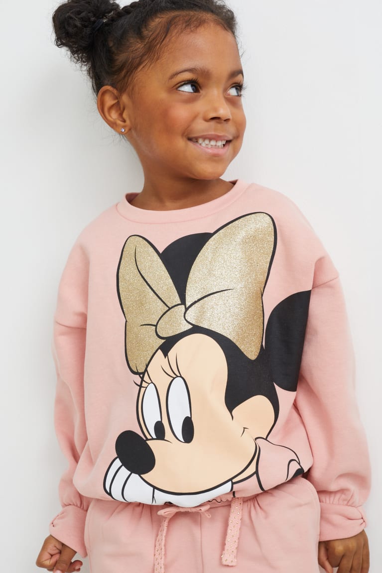 Mikiny C&A Minnie Mouse Dievcenske Ruzove | 2538QZFJB