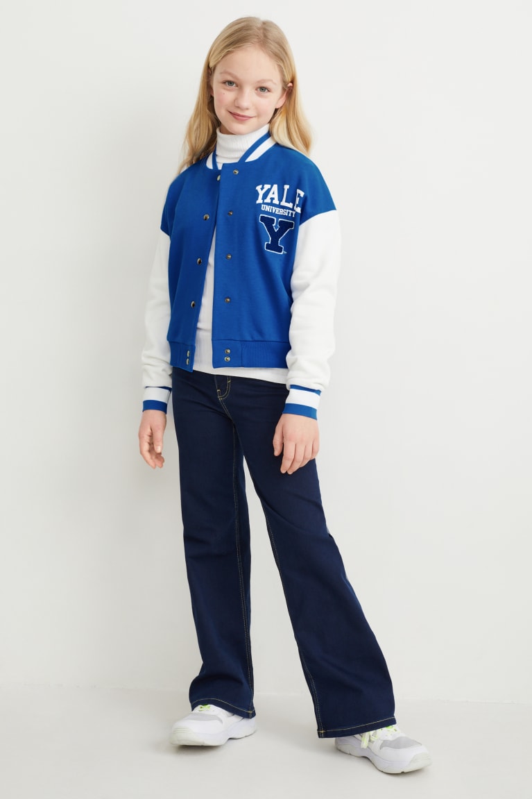 Mikiny C&A Yale University Zip-through Dievcenske Modre | 2903LEYCH