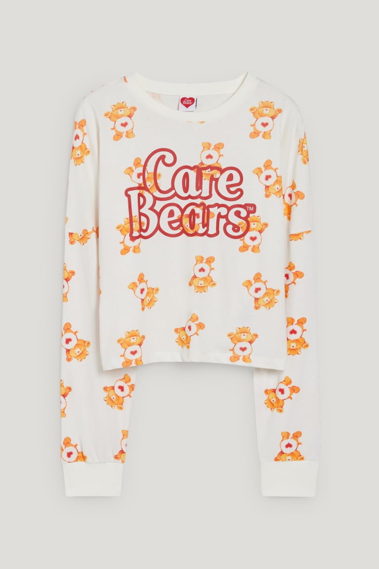 Mikiny S Kapucňou C&A Clockhouse Pyjama Care Bears Damske Biele | 5298UMQHY