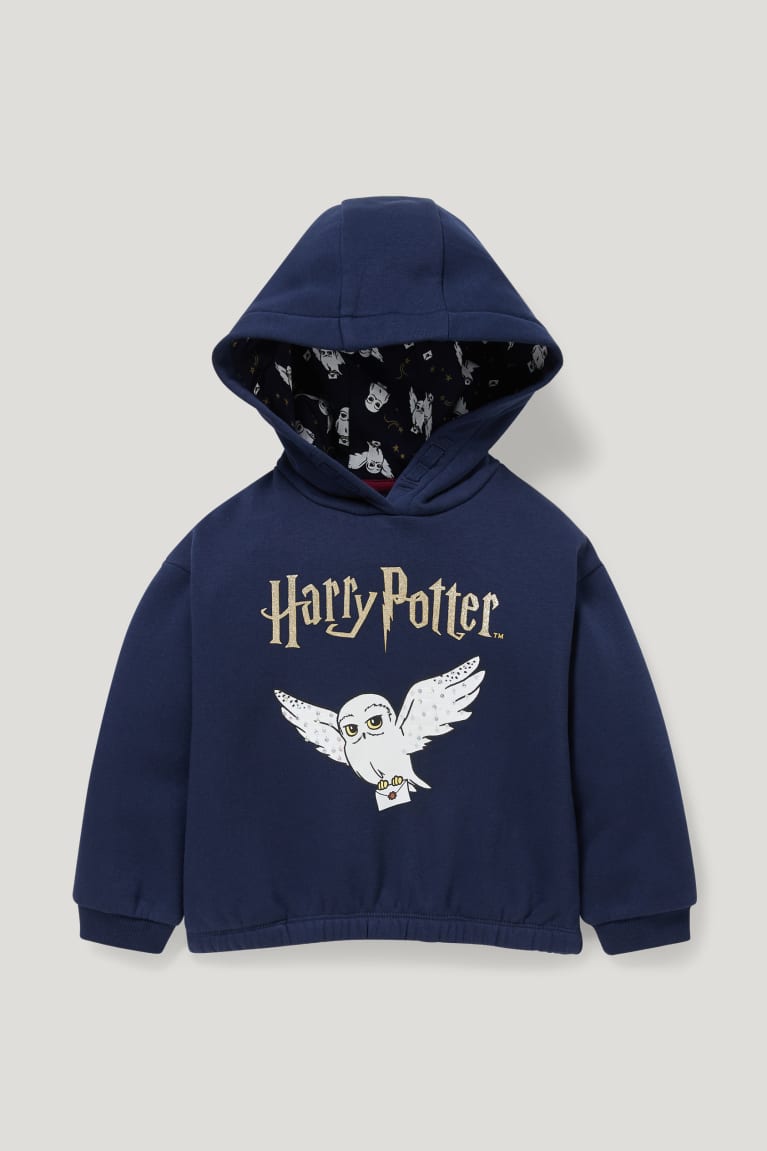 Mikiny S Kapucňou C&A Harry Potter Dievcenske Tmavo Modre | 4795AYFNP