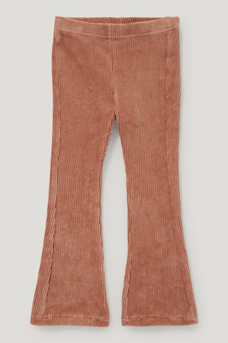 Nohavice C&A Corduroy Leggings Dievcenske Havanna | 5476HPDSM