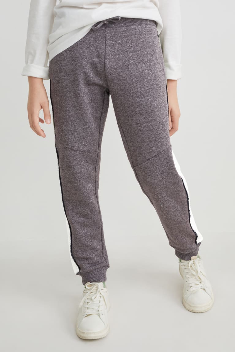 Nohavice C&A Joggers Chlapcenske Siva | 5396FGTWZ