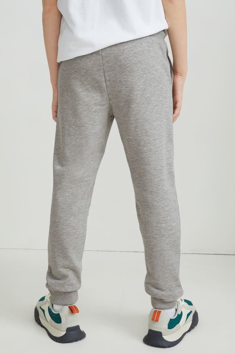 Nohavice C&A Joggers Chlapcenske Svetlo Siva | 5796YOEWQ