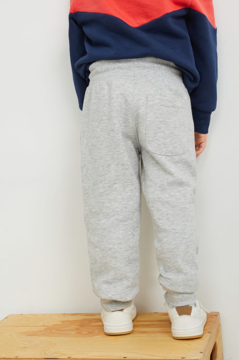 Nohavice C&A Joggers Chlapcenske Svetlo Siva | 8095SCTFJ