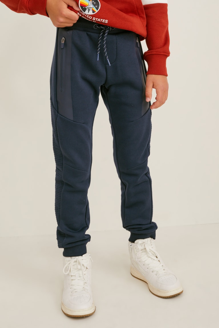 Nohavice C&A Joggers Chlapcenske Tmavo Modre | 0847NMJGE