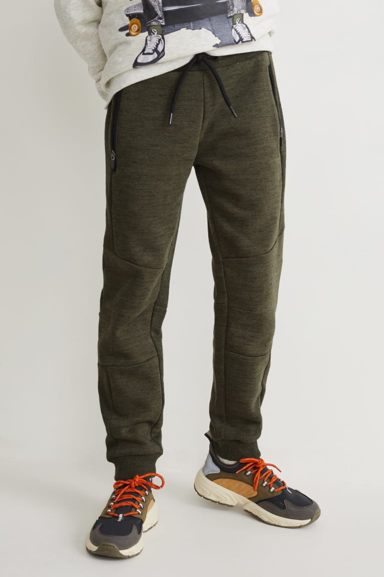 Nohavice C&A Joggers Chlapcenske Zelene | 1873KAGID