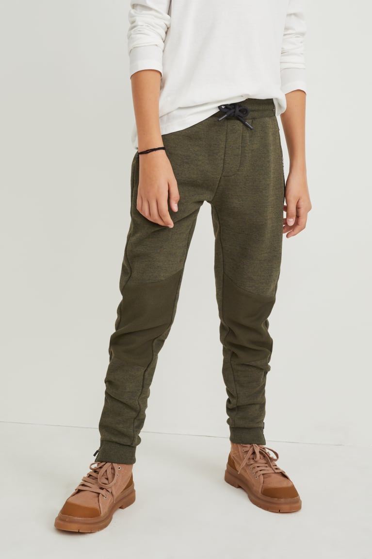 Nohavice C&A Joggers Chlapcenske Zelene | 3628ZNWXH