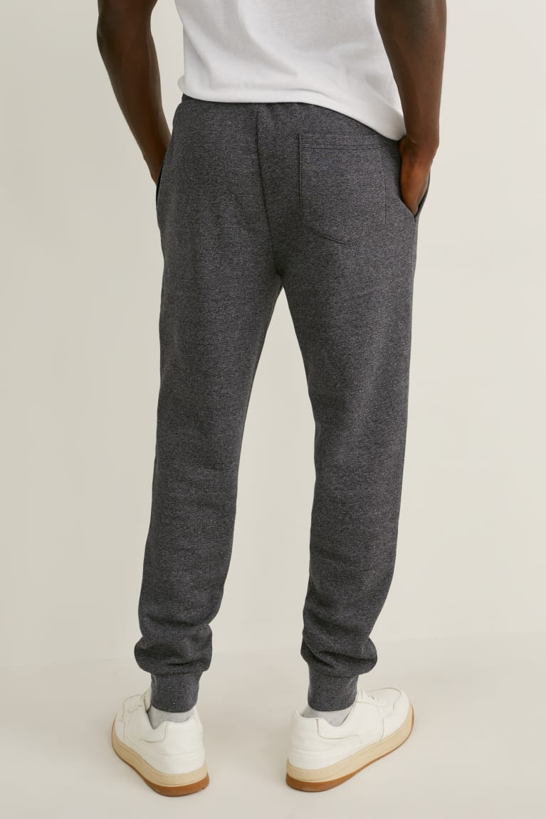 Nohavice C&A Joggers Organic Bavlnene Panske Siva | 3049KTSVW