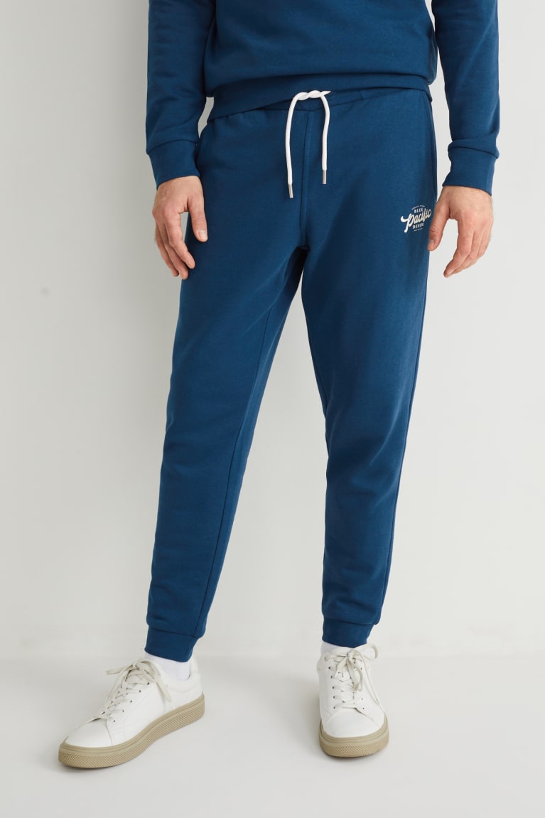 Nohavice C&A Joggers Panske Modre | 4350XRMCO