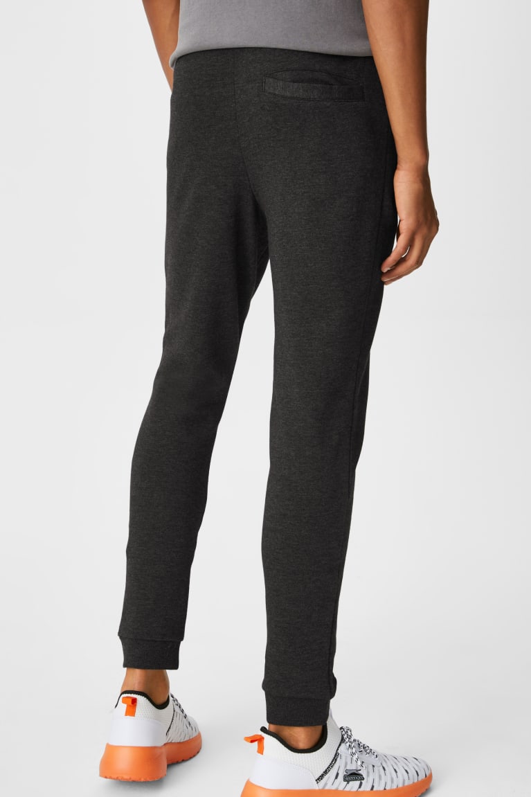 Nohavice C&A Joggers Panske Siva | 3954NBUFZ