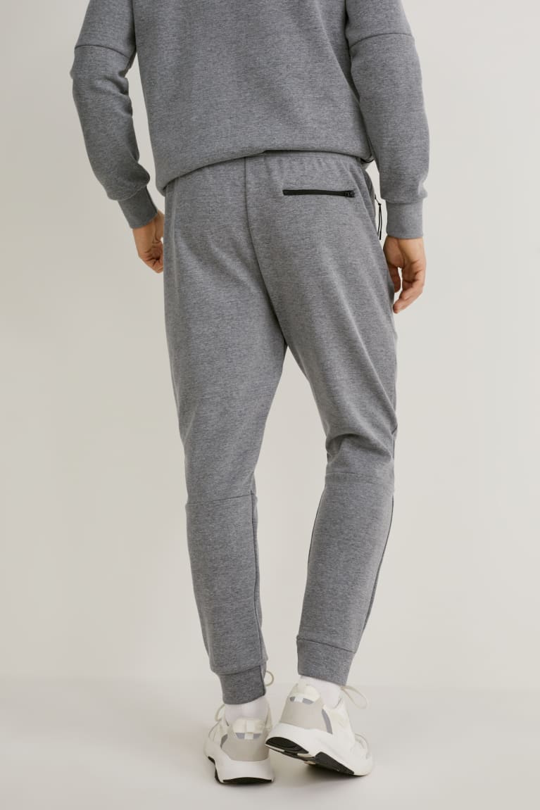 Nohavice C&A Joggers Panske Siva | 4517HRJSO