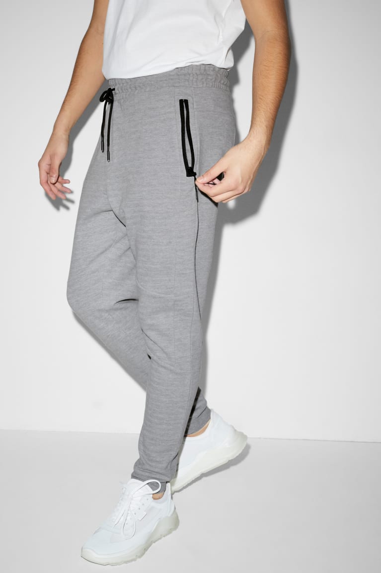 Nohavice C&A Joggers Panske Siva | 7562CXVOB