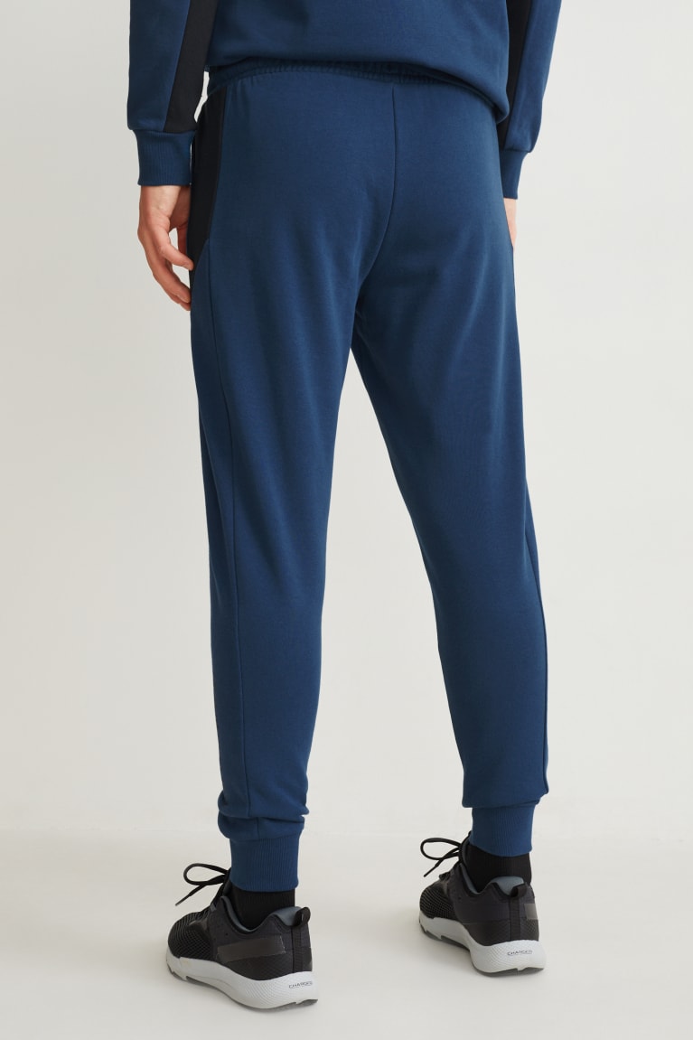 Nohavice C&A Joggers Panske Tmavo Modre | 0395MZXUB