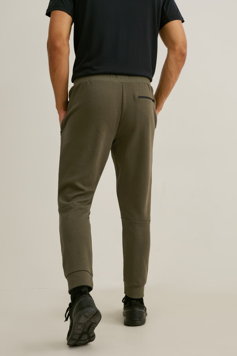 Nohavice C&A Joggers Panske Zelene | 6234BFQRI