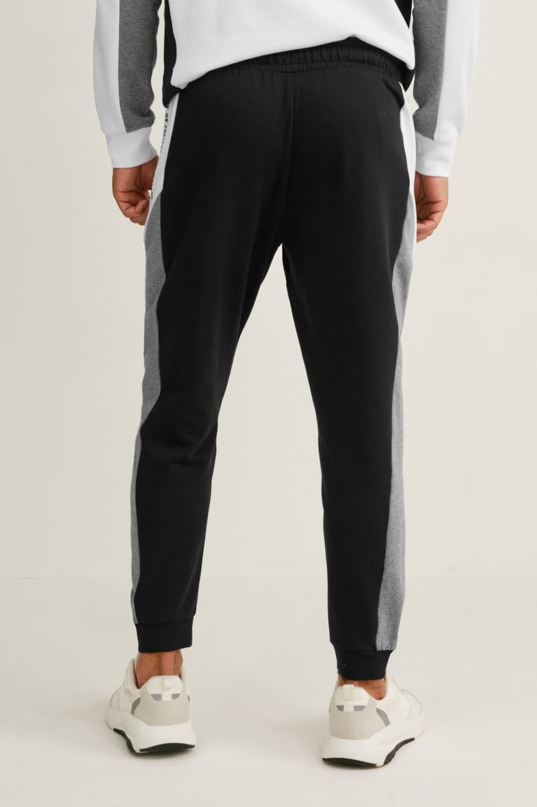 Nohavice C&A Joggers Panske Čierne | 9314LSMTD