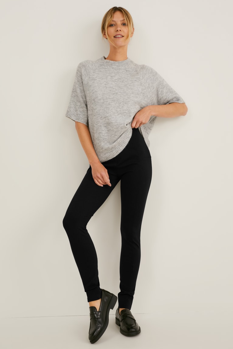 Nohavice C&A Leggings Damske Čierne | 2314COZKG