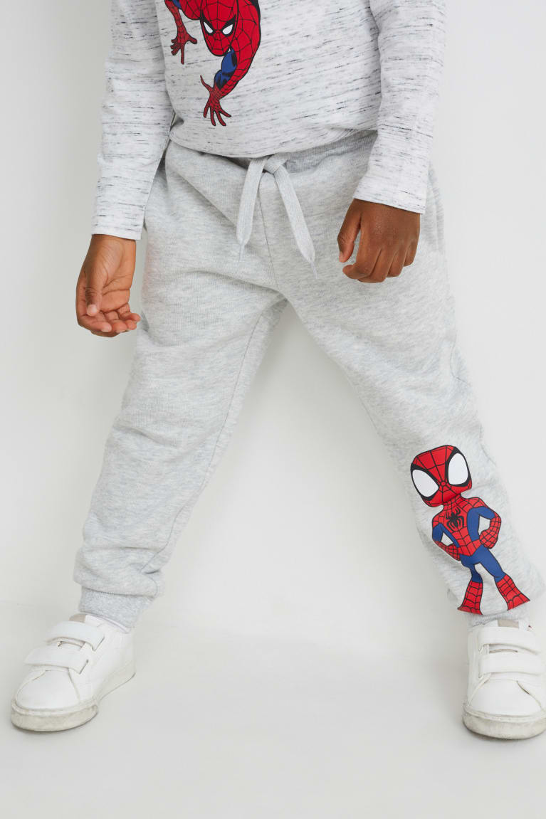 Nohavice C&A Marvel Joggers Chlapcenske Svetlo Siva | 0639HVTDP