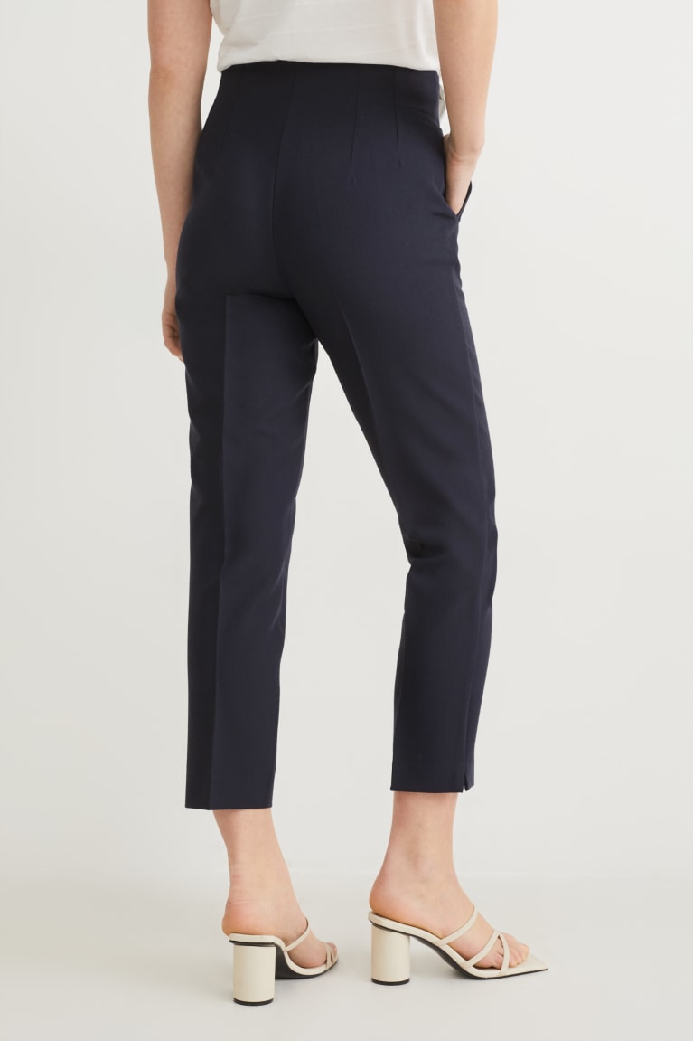 Nohavice C&A Trousers Damske Tmavo Modre | 8607YHKLQ