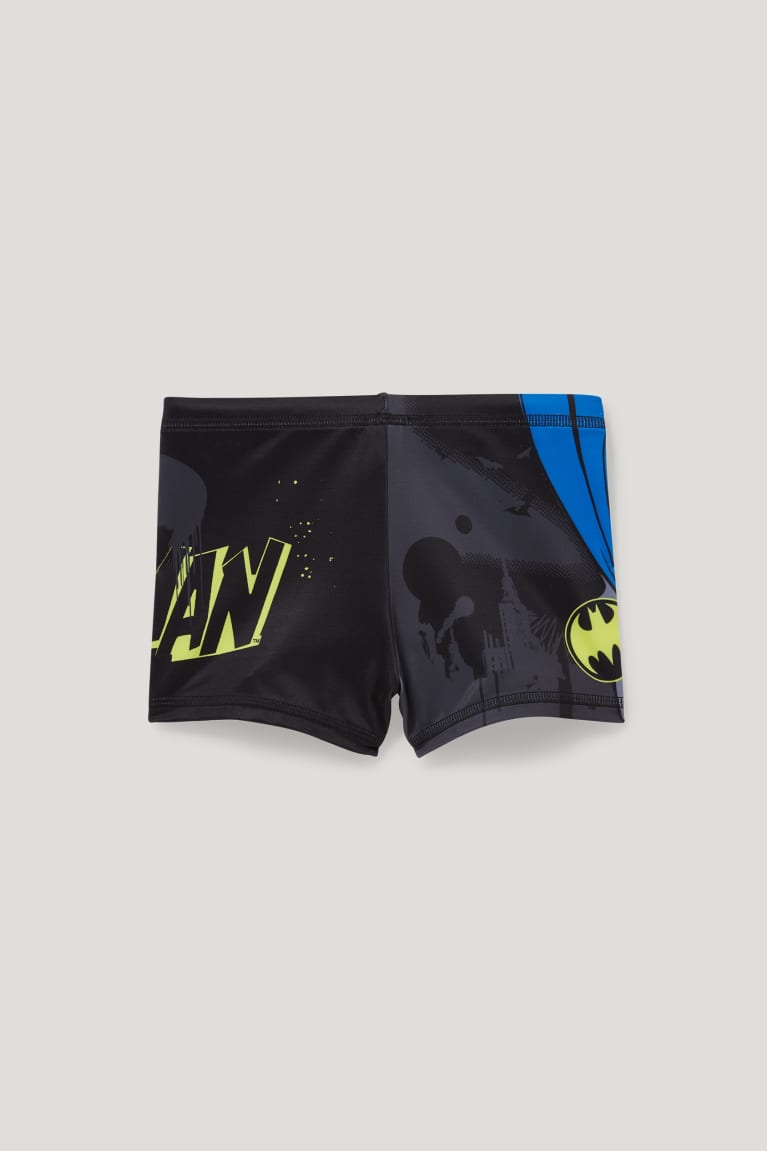 Plavky C&A Batman Swim Lycra® Xtra Life™ Chlapcenske Tmavo Siva | 4018INDMF