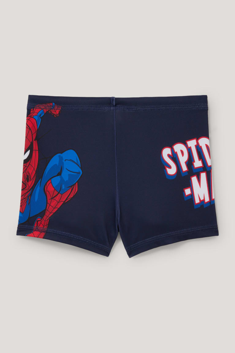 Plavky C&A Spider-man Swim Lycra® Xtra Life™ Chlapcenske Tmavo Modre | 3402AZGUL